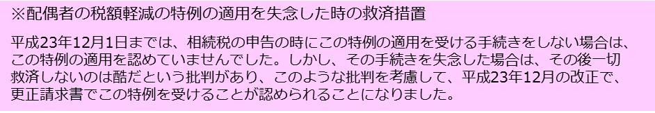 税額控除　配偶者　救済措置